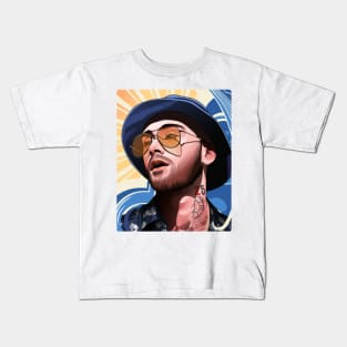 Zayn Portrait Illustration Kids T-Shirt